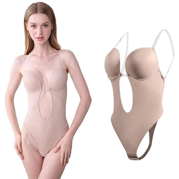 Bustier dos hotsell nu plongeant