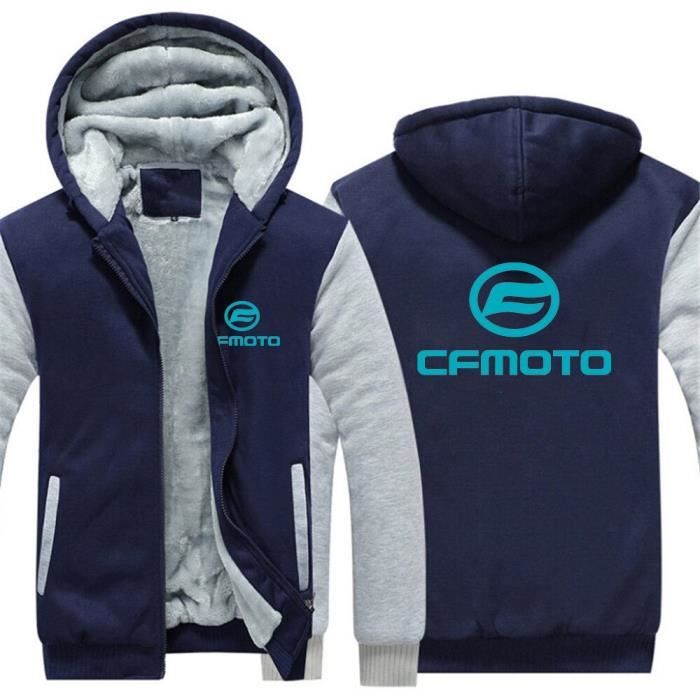 Cfmoto sweat shirt à capuche avec Logo imprimé pour homme veste