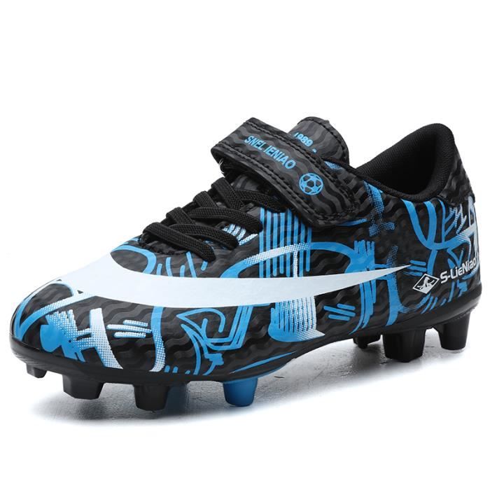 Chaussures De Football Enfant Garçon/Fille FG/AG - Professionnelles, Respirantes, Confort Large