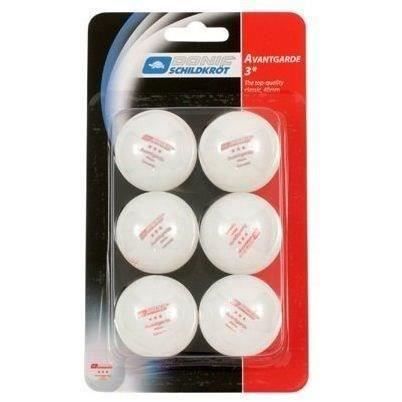 6 Balles de Ping Pong Tennis de Table Blanches ou Oranges