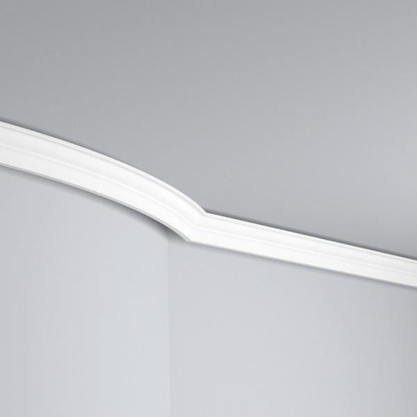 Decosa Moulure pour ruban LED G36 (Kristine), 38 x 48 mm, polystyrène dur,  longueur 2 m - LOT de 5 pièces - Cdiscount Bricolage
