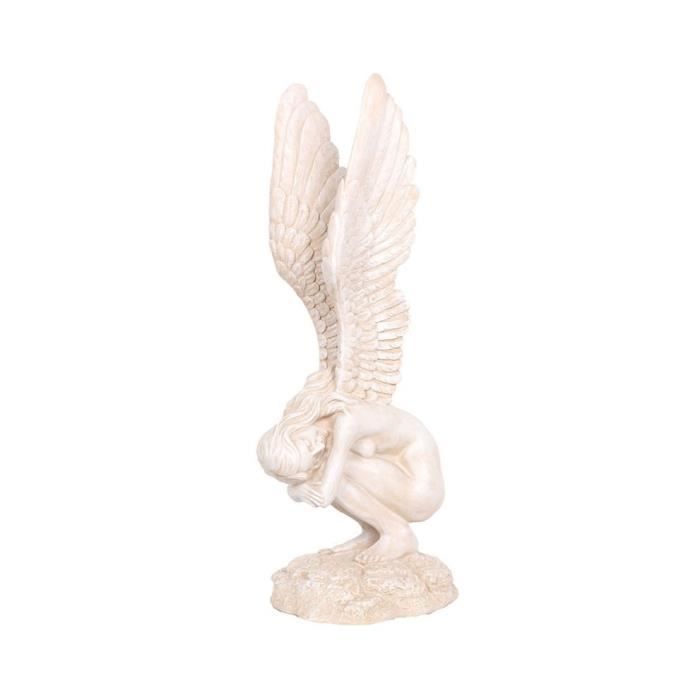 Statue d'anges en résine bleus - Petite statues de décoration
