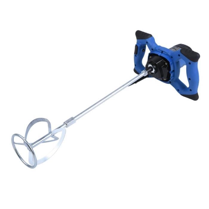 Agitateur Mortier 2800W (220V) - Malaxeur à Ciment/peinture - Neuf Avec Accessoires