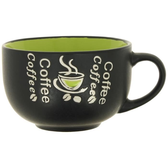 Bol à Soupe Petit Déjeuner Design Luxe Café Vert - Achat ...