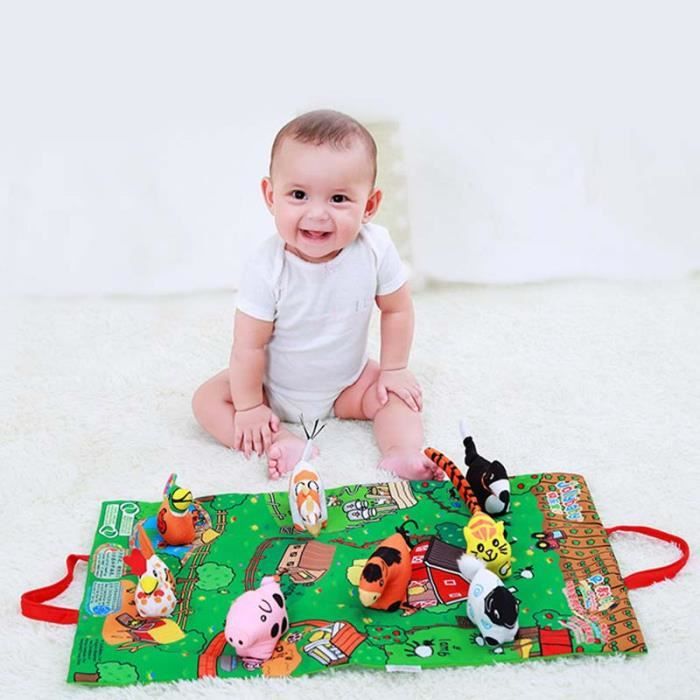 Livres En Tissu De L Education Precoce En Trois Dimensions 6 12 Mois Bebe 0 1 3 Ans Jouets Pour Les Enfants Cdiscount Librairie