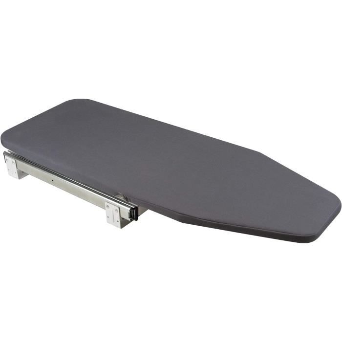 Planche à Repasser Vileda Diamond – Noir/Gris – Pliable 120x38cm – Taille M – Neuve