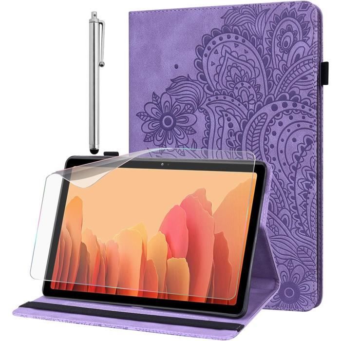 Rosbtib Custodia In Pelle PU Per Lenovo Tab M10 HD (2nd Gen) 10.1'' (TB-X306F/TB-X306X) - Con Supporto E Slot Per Schede - Design Unicorno