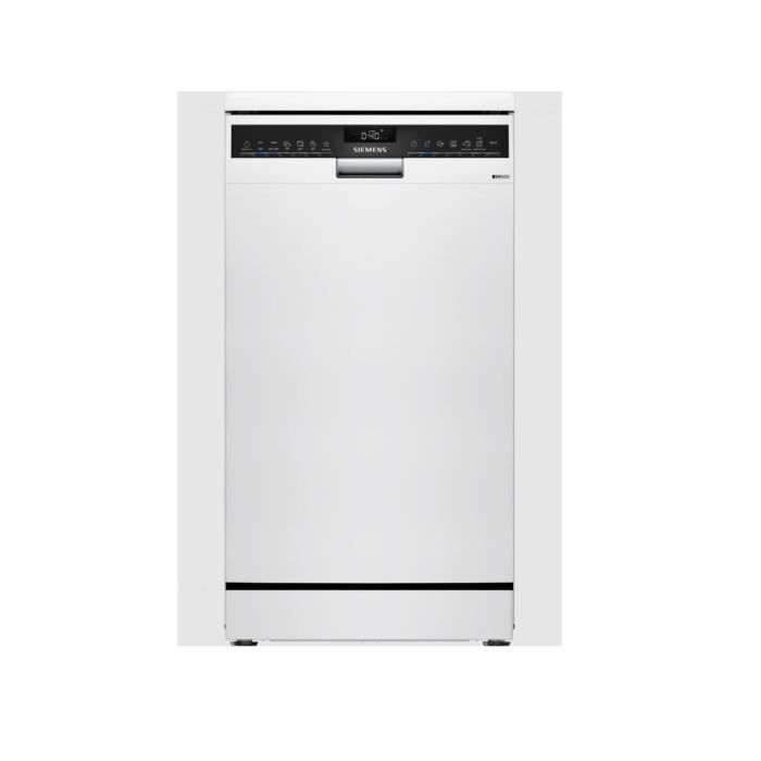 Siemens Lave-vaisselle 45cm 10 couverts 43db blanc - SR25YW04ME