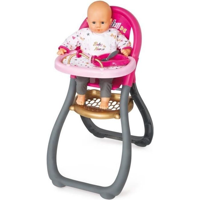 Smoby BB CONFORT SIEGE + CHAISE HAUTE - poupee