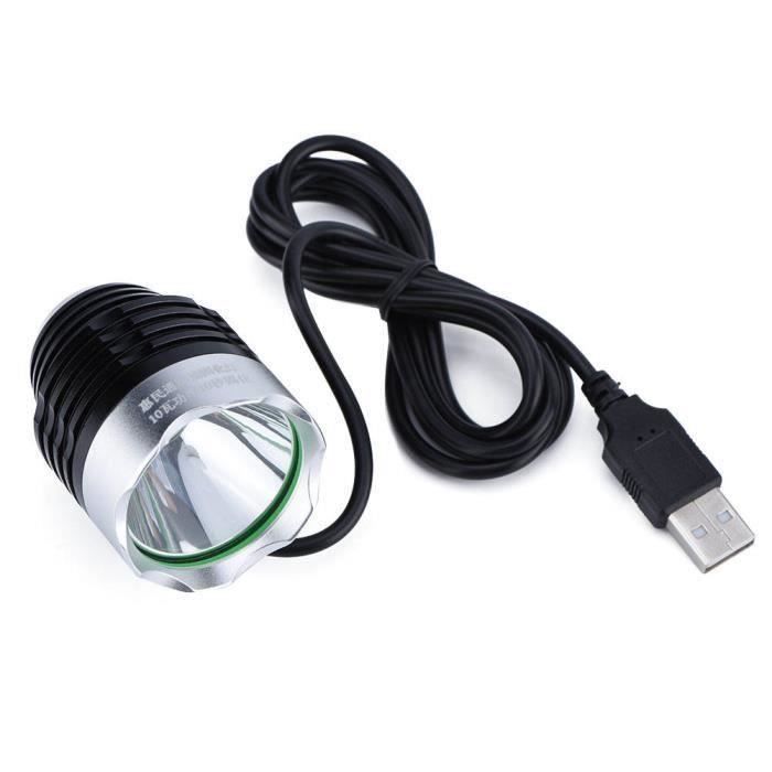Zhizu-Tbest Lampe à lumière ultraviolette USB 5V USB lampe