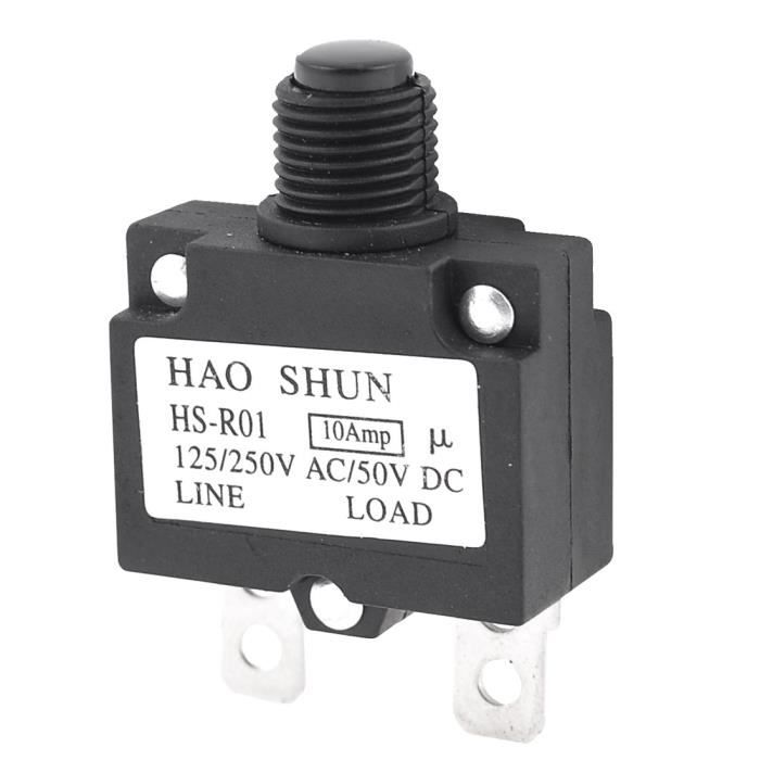 Remplacement De Piece HS-R01 125-250VAC 50VDC DC-AC momentane Appuyer ...