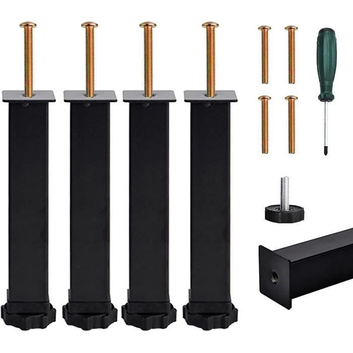 Jeu De Pieds De Lit Jeu De 4 Pieds Pour Cadre à Lattes