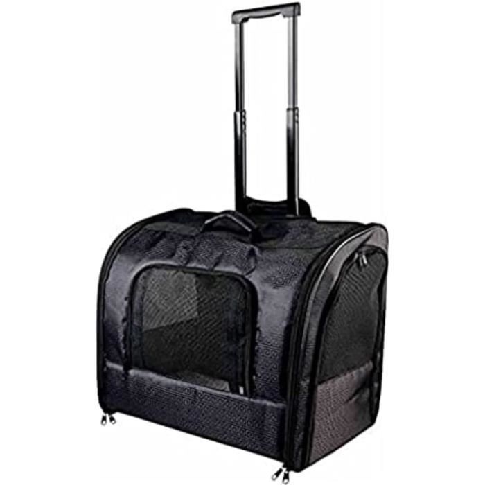 Comparer les prix de Trixie Nylon Trolley Elegance, 45 × 41 × 31 cm, Noir220