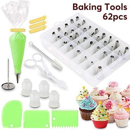 Kit De 4 Douilles à Pâtisserie En Acier Inoxydable - Buses Décoratives Pour Glaçage, Gâteaux, Cupcakes