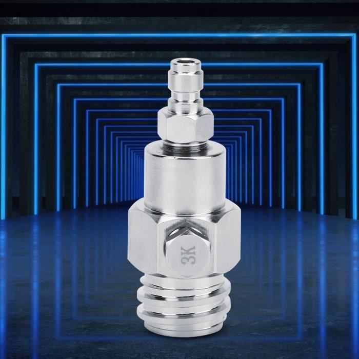 Adaptateur CO2 Pour Machine à Soda - Laiton, Conversion TR21-4 Vers W21.8-14, Manomètre 2000 Psi Inclus