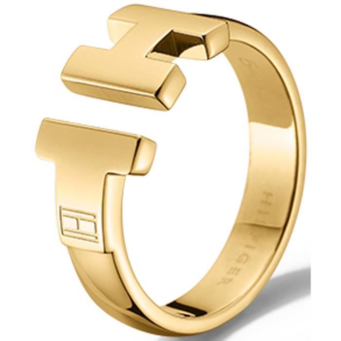 Bague femme TOMMY HILFIGER RING 2700863D. Dor . Q Achat Vente