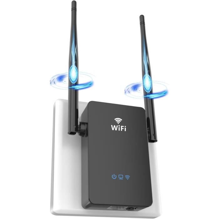 Répéteur Wifi 300Mbps Amplificateur Wifi Puissant Extension Wifi 2,4Ghz ...