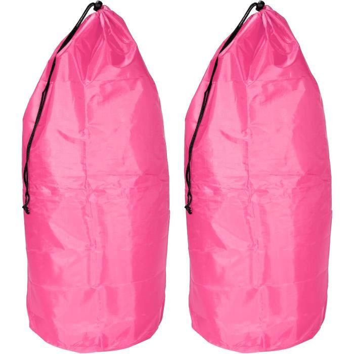 Panier À Linge En Jute Avec Poignées - Panier Rond En Corde D'Osier