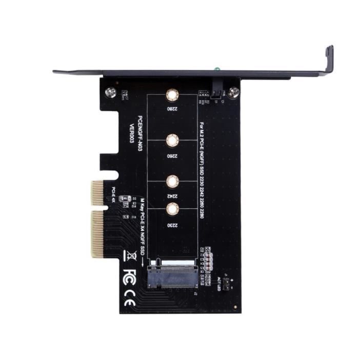 Clé M.2 SSD Slot Adaptateur Pour M.2 PCI-E SSD (NGFF) SSD 2230 2242