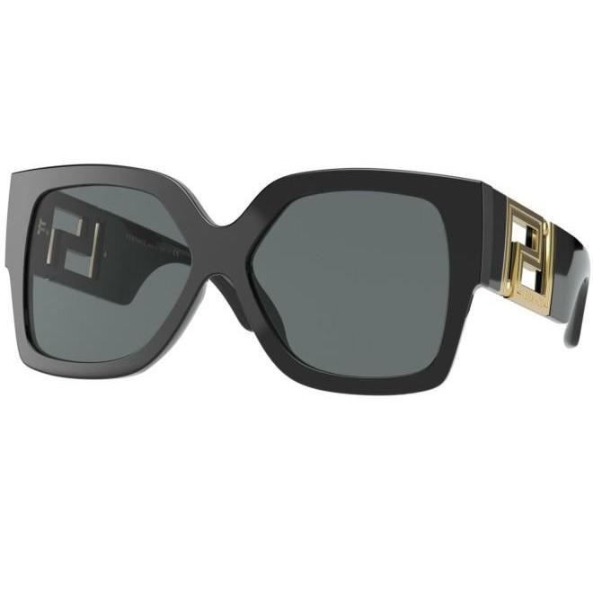 Lunettes de soleil VERSACE GRECA VE 4402 Noir Femme Oversize Gris Black Grey Achat Vente lunettes de soleil Femme Adulte Cdiscount