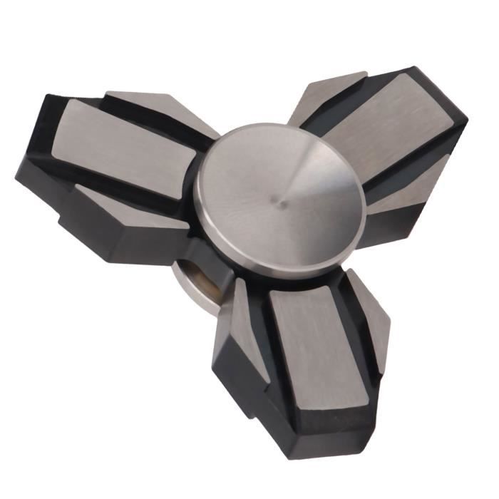Perle/bout De Doigt En Titane Avec Gyroscope Pour Paracorde - Collier, Bracelet Ou Lanière - 17mm