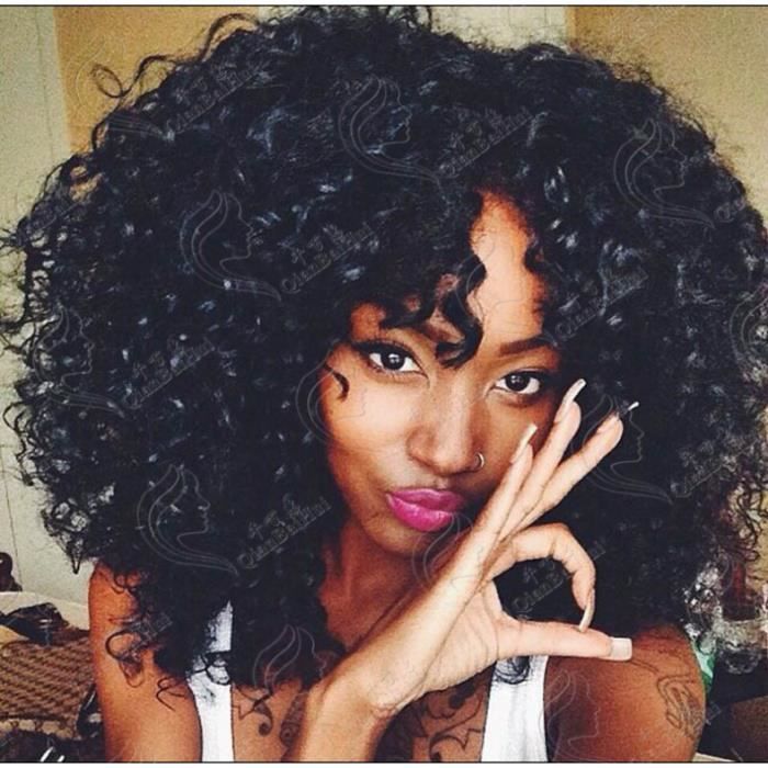 postiche cheveux naturels femme