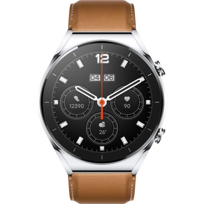 Xiaomi Watch S1 Smartwatch aus Edelstahl & Saphirglas 1 43" AMOLED HD 117 Trainingsmodi Überwachung Von SpO2 Herzfrequenz & Schlaf Bluetooth NFC GPS 5ATM BIS zu 12 Tage Akku Alexa Silber - vue 8