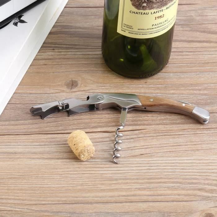 Ouvre-bouteille à Aiguille Style Rouge à Lèvres - Tire-bouchon Sans Effort Par Pression D'air - Pour Vin, Champagne