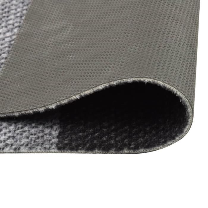 SAFAVIEH Tapis Traditionnel Idéal pour Les Zones à Fort Passage - Tucson Collection, Tapis à Poil Court, Gris Clair et Rouille, 198 X 274 cm