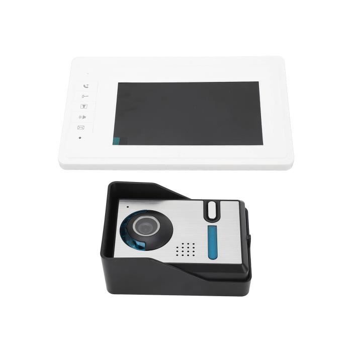 Système d'interphone vidéo intelligent avec moniteur à écran tactile, sonnette  sans fil avec Wi-Fi, caméra filaire 1080P, Tuya, 10 - AliExpress