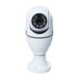 Caméra De Surveillance Wifi Caméra Ampoule E27, Système De Caméra De Sécurité 1080P, Caméras De Surveillance À Domicile Blanc-1