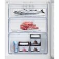 Réfrigérateur combiné BEKO BCHA275K3SN - Encastrable - 262 L (193+69) - L54 cm - Froid statique - Porte réversible - Blanc-1