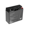 GreenCell®  Rechargeable Batterie AGM 12V 15Ah accumulateur au Gel Plomb Cycles sans Entretien VRLA Battery étanche Résistantes-1