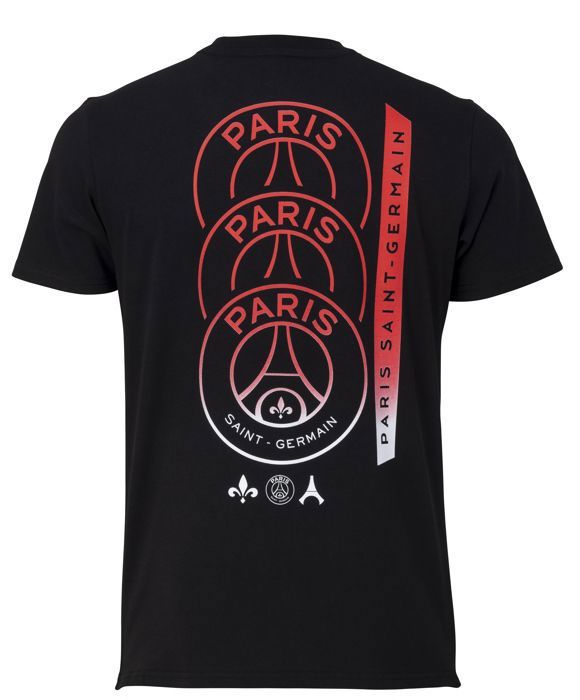 T-shirt PARIS SAINT-GERMAIN Collection officielle Noir - Main Image