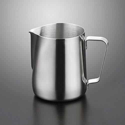 Zerodeko Mini Pot à Lait En Céramique Blanc 100 Ml Avec Poignée Anti-goutte Pratique Cuisine Lot De 3 Pièces