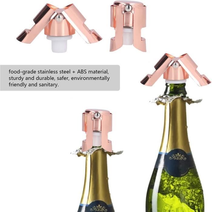 Bouchon de conservation pour bouteilles de champagne et de
