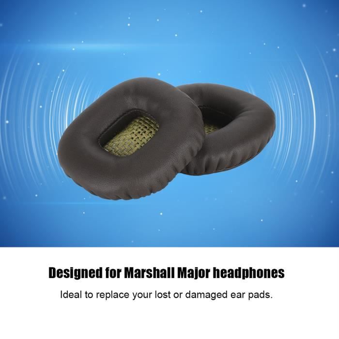 1 Paire Coussinets De Rechange Pour Marshall Major IV, Coussins D