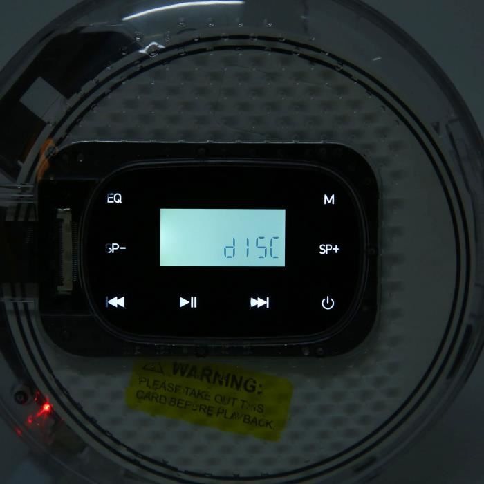 Lecteur cd portable, Lecteur CD chaud avec diapositive RVB, lecteur CD de  bureau, conception d'apparence unique, style transparent - Cdiscount TV Son  Photo