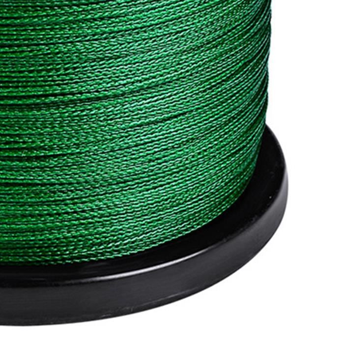 Tresse Dorisea 100m 70lb 0.44mm Verte Militaire - Ligne De Pêche Tressée Polyéthylène Ultra Résistante