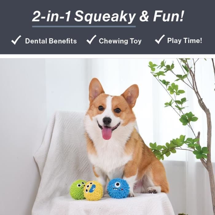 Unityle Scooby Doo Lot De 2 Balles Couinantes Pour Chien - Pour