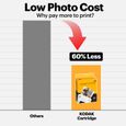 Kodak Mini 3, Imprimante Photo Portable pour Smartphones, Apple iOS et Android, 76x76 mm, Bluetooth, sans Fil, Lot de 68 Feui-2