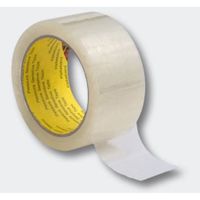 TAPEBEAR Lot 12 Rouleaux Ruban Adhésif Emballage Silencieux Extra Fort 48mm X 50m - Transparent Robuste