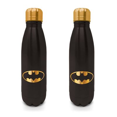 Bouteille En Verre Réutilisable Batman – 620 Ml, Couvercle Bambou, Licence DC Comics Officielle