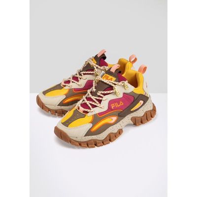 Baskets femme Fila Ray Tracer TR2 golden cream carmine 41