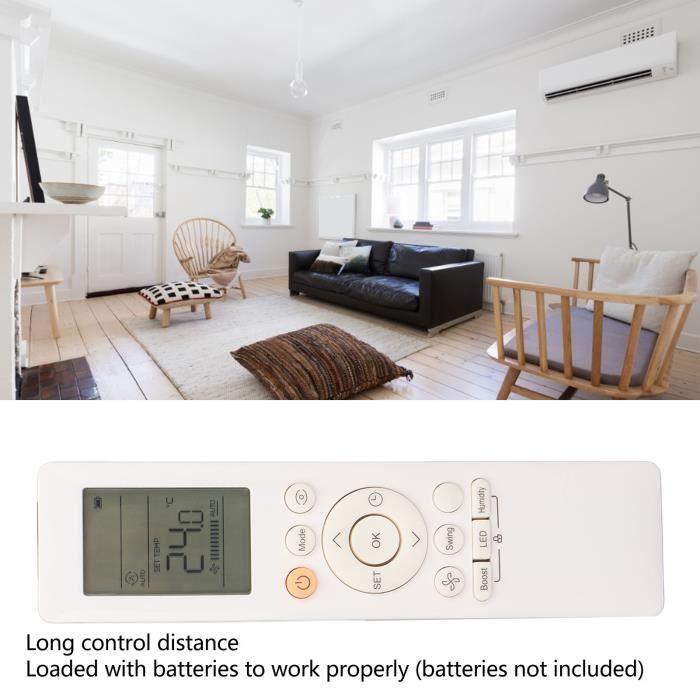 Télécommande De Rechange Pour Climatiseur Facile à Utiliser