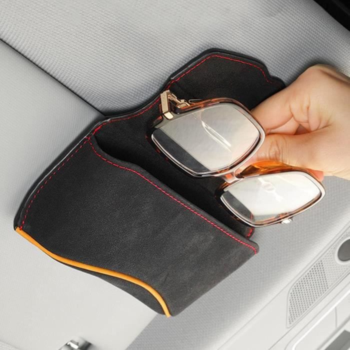 Porte Lunettes de Soleil pour Voiture Bo te Porte Lunettes Pare