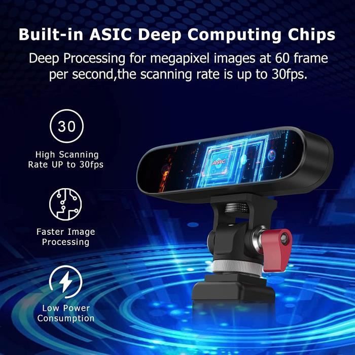 Creality CR-Scan Ferret Pro Avec Tru00e9pied Multifonctions - Scanner 3D