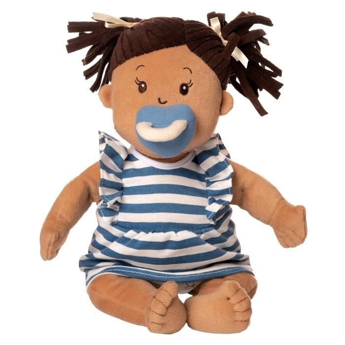 Manhattan Toy peluche Baby Stella junior 38 cm en peluche beige Cdiscount Jeux Jouets