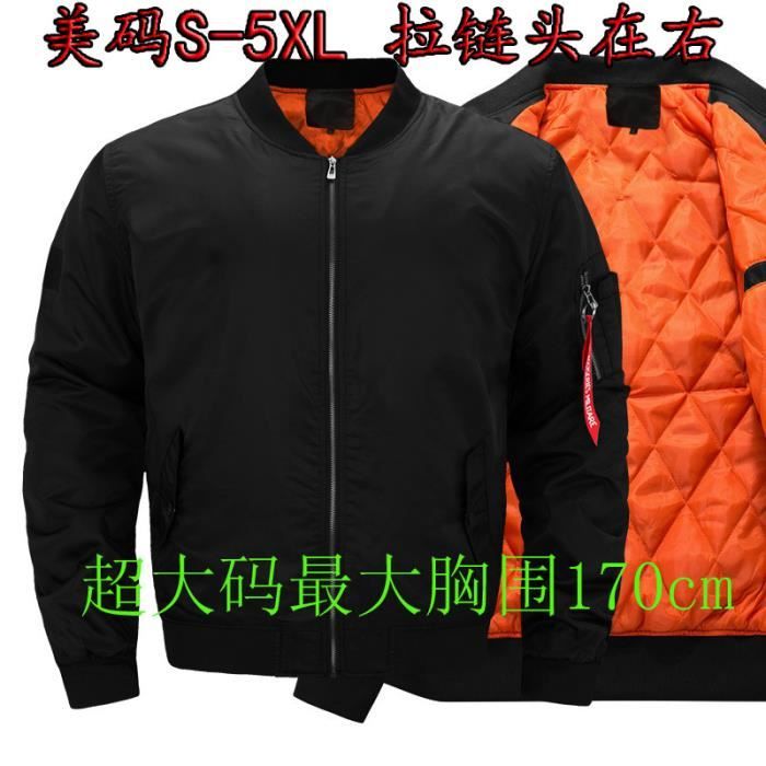 Blouson Homme KJEHOME Grande Taille Vert Printemps ZippeE Bombers Vert Cdiscount Pret a Porter