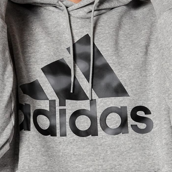 Sweat clearance gris adidas